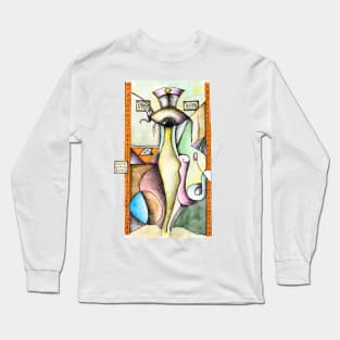 Pharaoh of the Vengeful Eye Coloured Long Sleeve T-Shirt